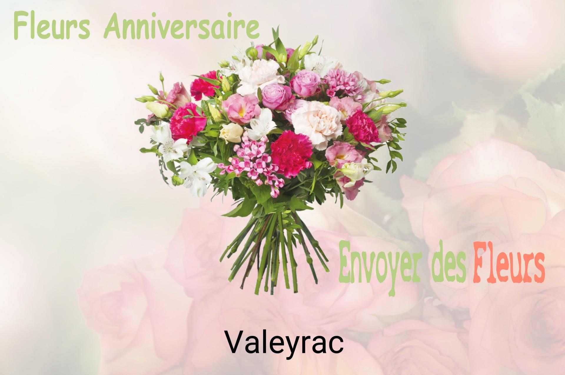 Bouquet de fleurs d’anniversaire livré à Valeyrac